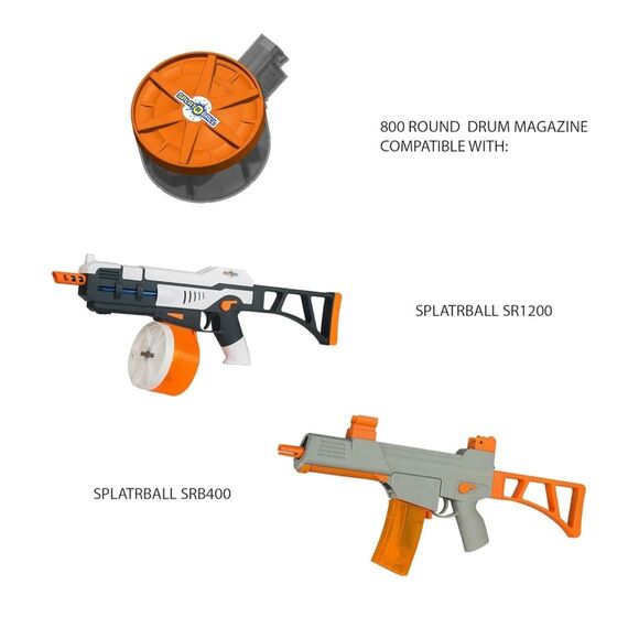 Splat R Ball Easy-load Drum Magazine - Picture 5 of 5
